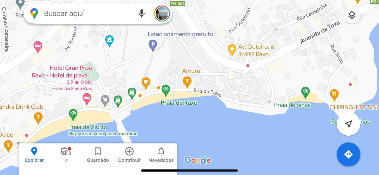 Apartamento Lb, Vistas A La Ria Raxo Εξωτερικό φωτογραφία